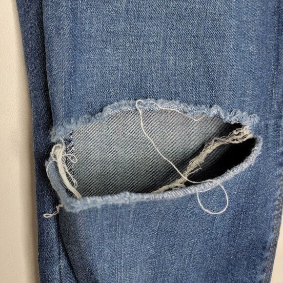 Just Black Women's Skinny Jeans Size 28 Medium Wash Blue Denim 27x27 - Picture 7 of 11